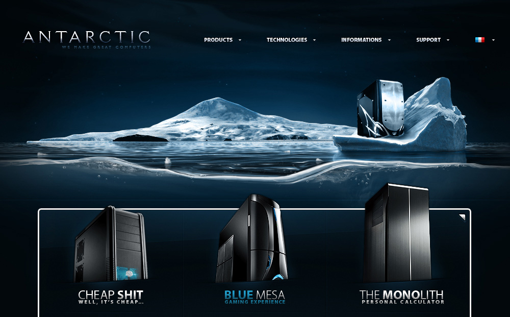 Antarctic Website